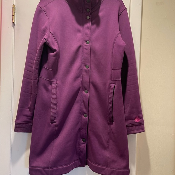 Stio Women's Deep Purple Trench Coat - Picture 1 of 7